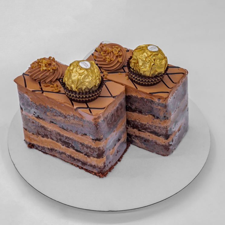 Ferrero Rocher Slice Cakes in Croydon – Cakeforestlondon