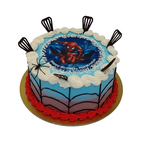 Little Hero Spider Cake