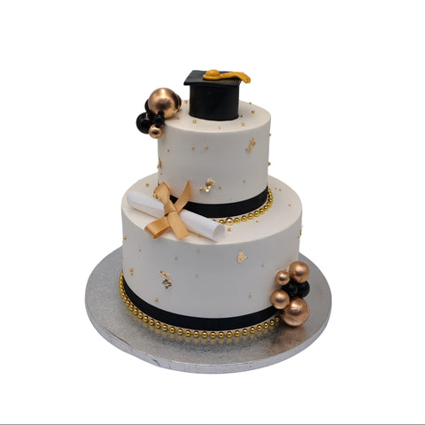 Golden Achievement Cake