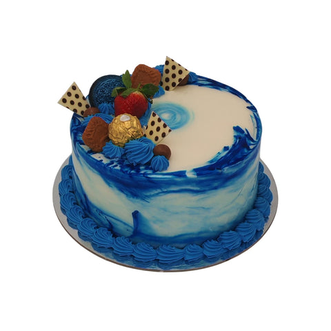 Blue Gel Based Cake