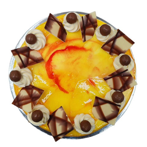 Mango Baked Cheese Cake