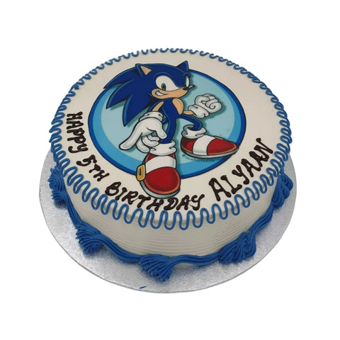 Sonic Pictute Cake