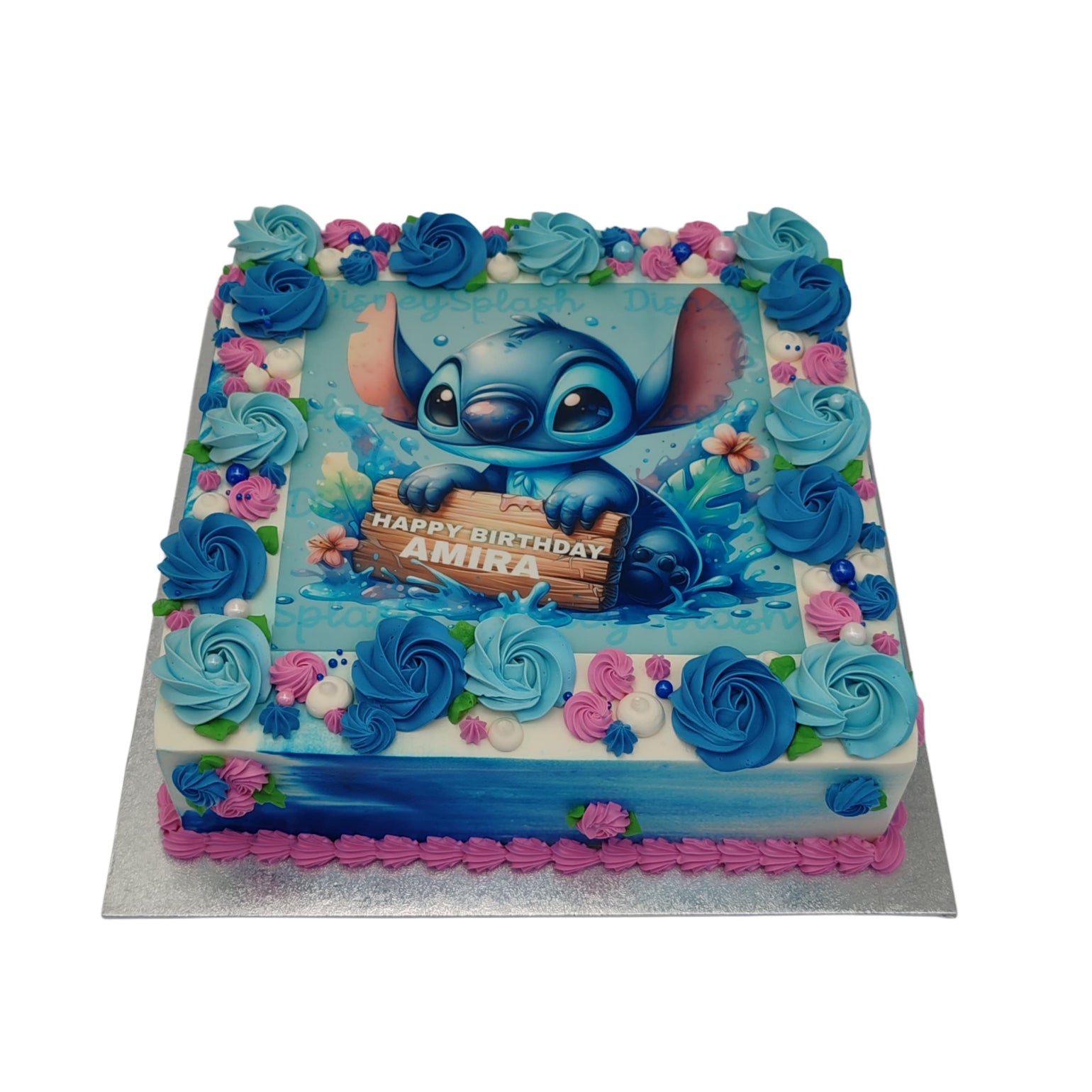 Customized Lilo & Stitch Birthday Bash Cakes in London – Elegant ...