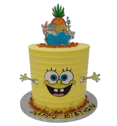 Sweet SpongeBob's Cake