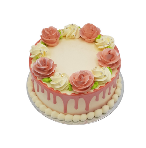 Rosy Charm Cake