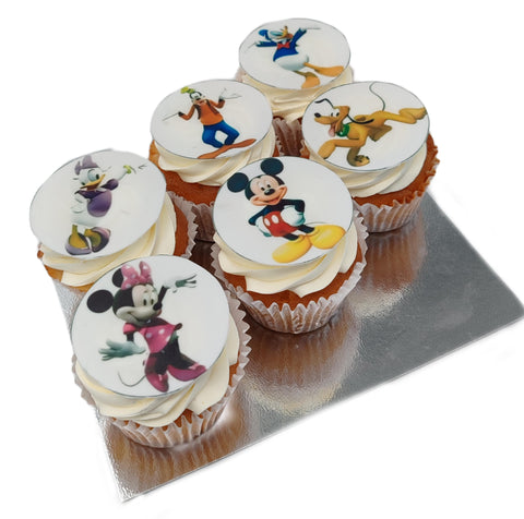 Mickey Mouse Family Cupcakes