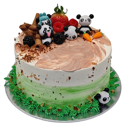 Panda Forest Cake - Bespoke Cakes in London