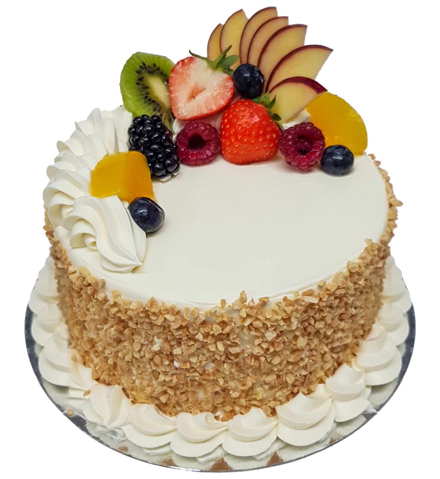 Eggless Summer Fruit Cake Recipe | Fresh Fruit Cake Eggless Recipe | How to  make Egg-Free Fruit Cake - YouTube